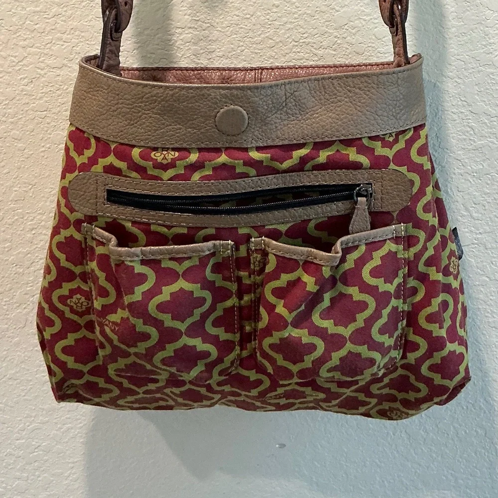 OrYANY Josie Leather Fringe Blush Adjustable Strap Handbag (2 of 2)